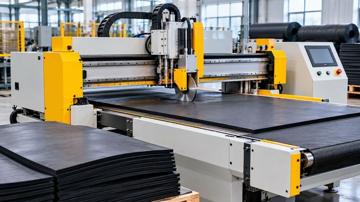 Rubber Sheet Cutting Machines Basics With Cutting Methods, Applications, and Equipment Insights