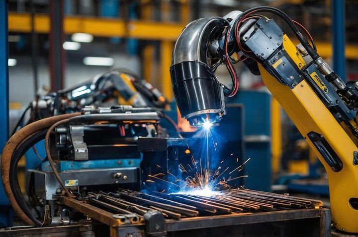 Explore Robotic Welding Systems With Modern Factory Automation and Process Details