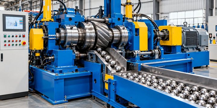 Steel Ball Skew Rolling Mill Machine Overview With Rolling Technology and Process Details